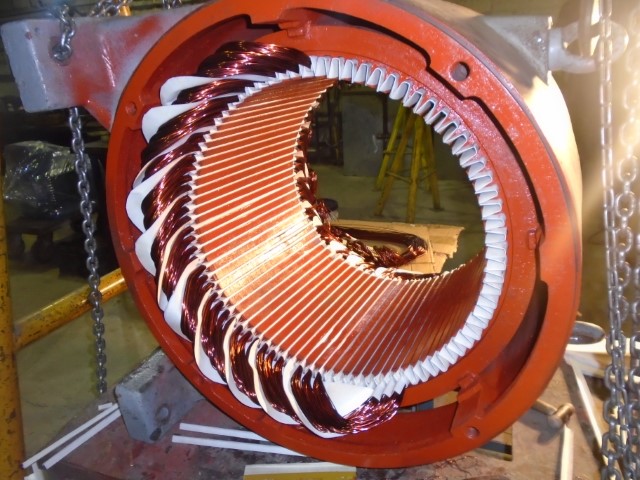 Rebobinaje motor